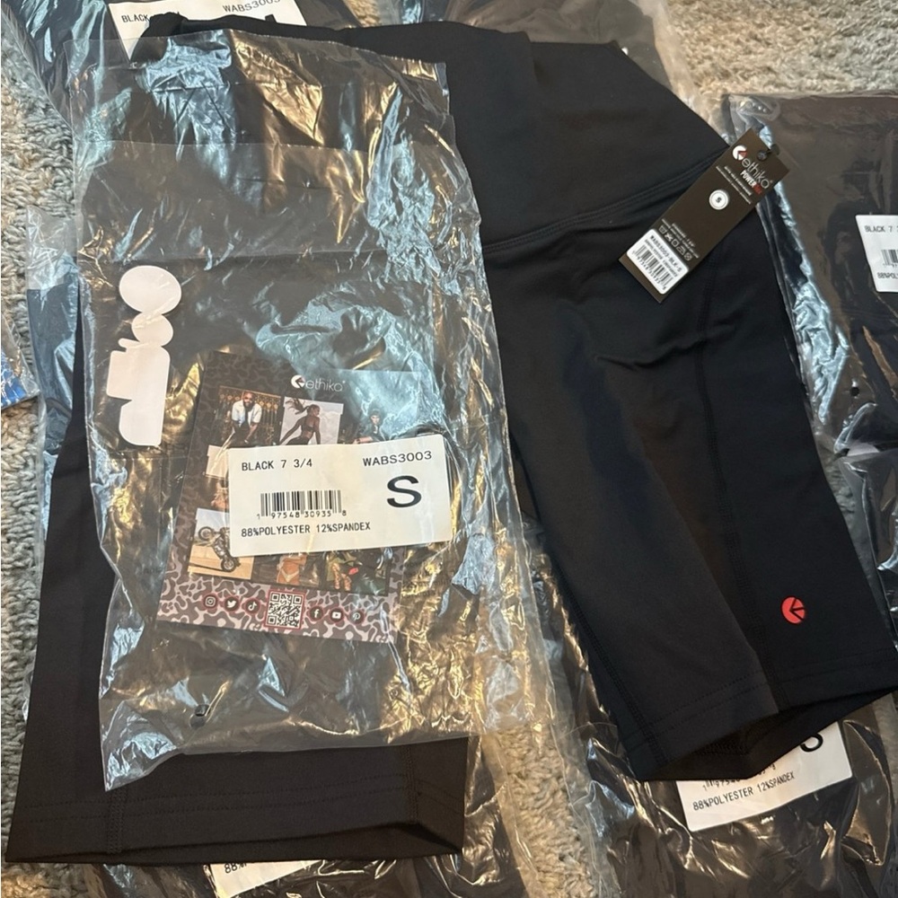 Ethika Kids Black Shorts